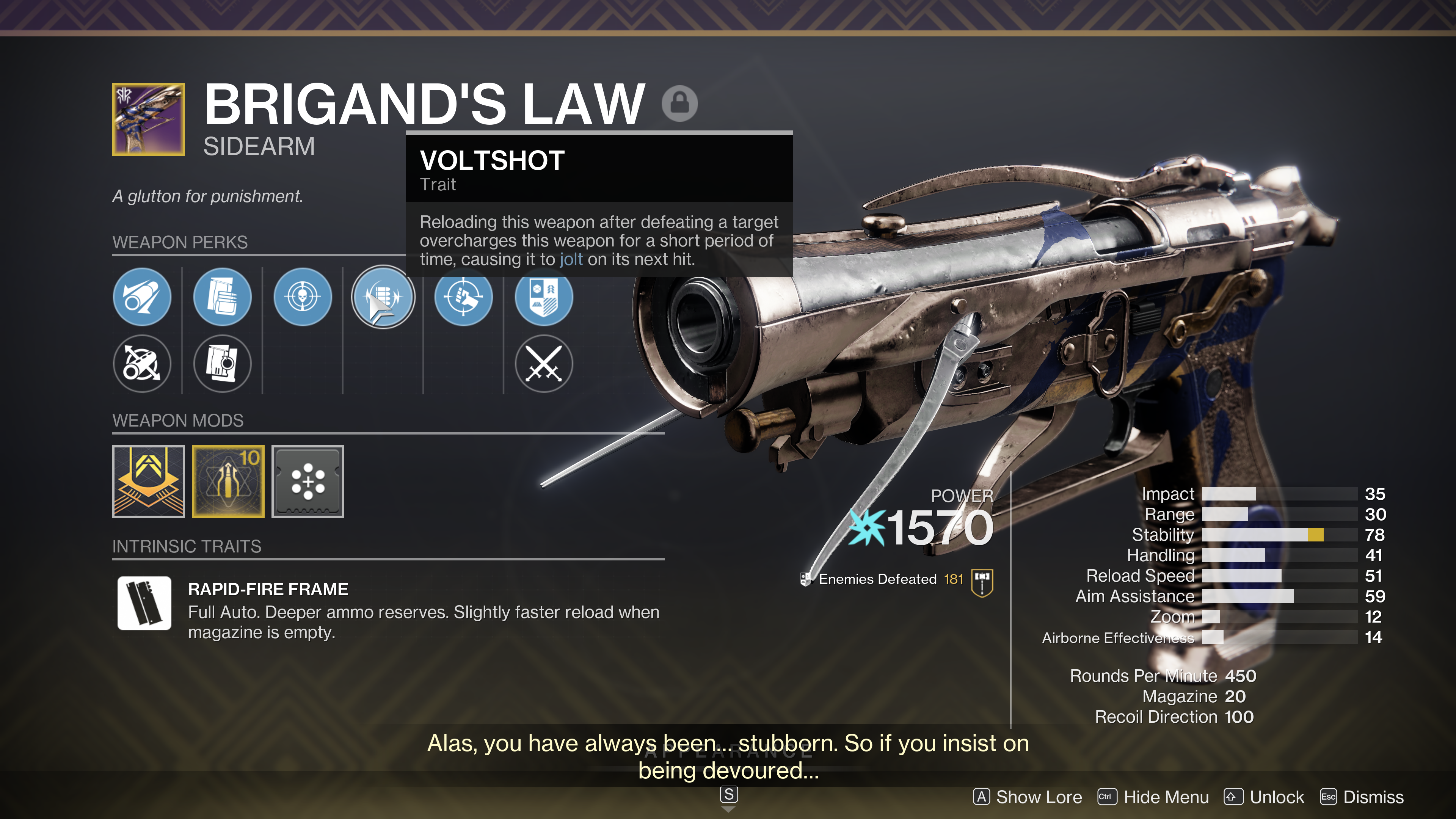 Destiny 2: What Weapons Can Roll With Voltshot?